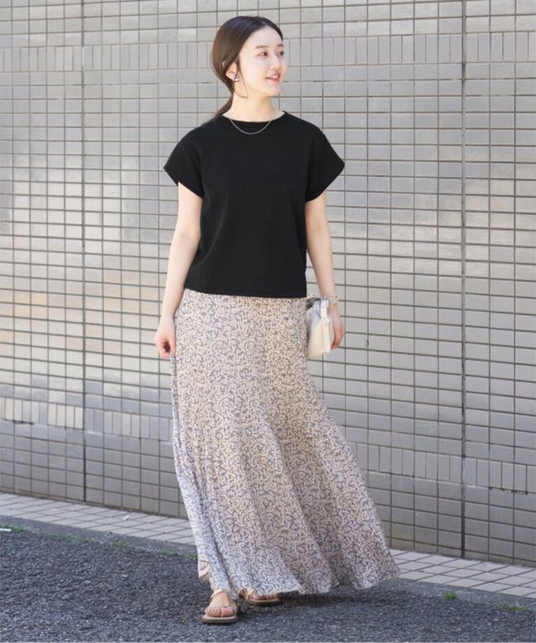 IENA「《追加予約》シアーミニ裏毛 Tシャツ」|Tシャツ・カットソー|