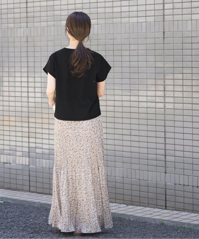 IENA「《追加予約》シアーミニ裏毛 Tシャツ」|Tシャツ・カットソー|