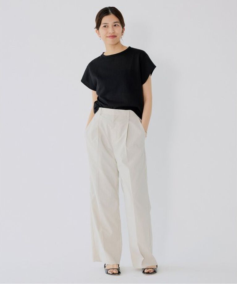IENA「《追加予約》シアーミニ裏毛 Tシャツ」|Tシャツ・カットソー|