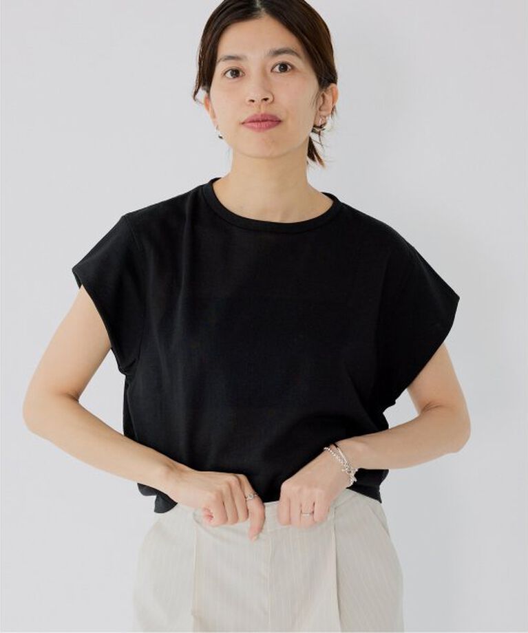 IENA「《追加予約》シアーミニ裏毛 Tシャツ」|Tシャツ・カットソー|