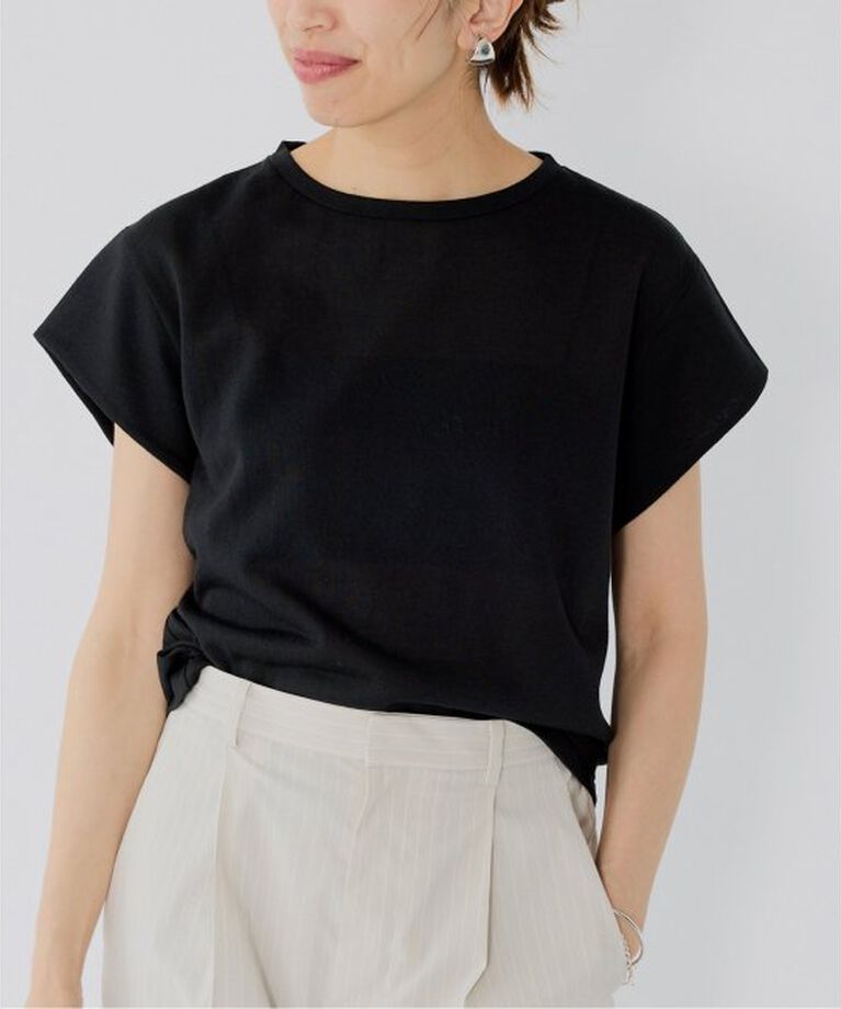 IENA「《追加予約》シアーミニ裏毛 Tシャツ」|Tシャツ・カットソー|