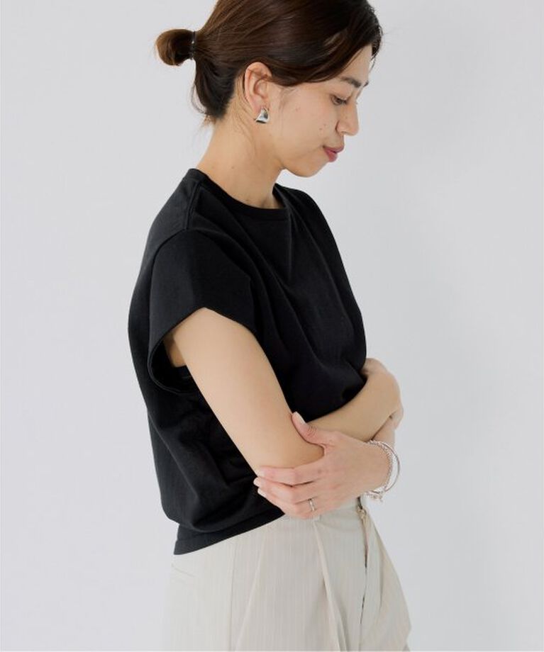 IENA「《追加予約》シアーミニ裏毛 Tシャツ」|Tシャツ・カットソー|