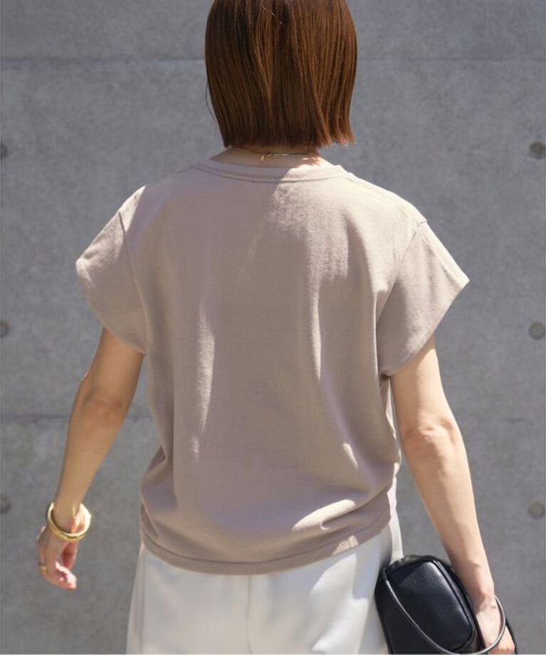 IENA「《追加予約》シアーミニ裏毛 Tシャツ」|Tシャツ・カットソー|