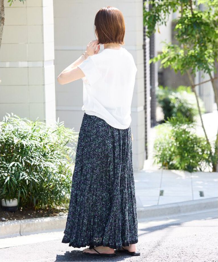 IENA「《追加予約》シアーミニ裏毛 Tシャツ」|Tシャツ・カットソー|