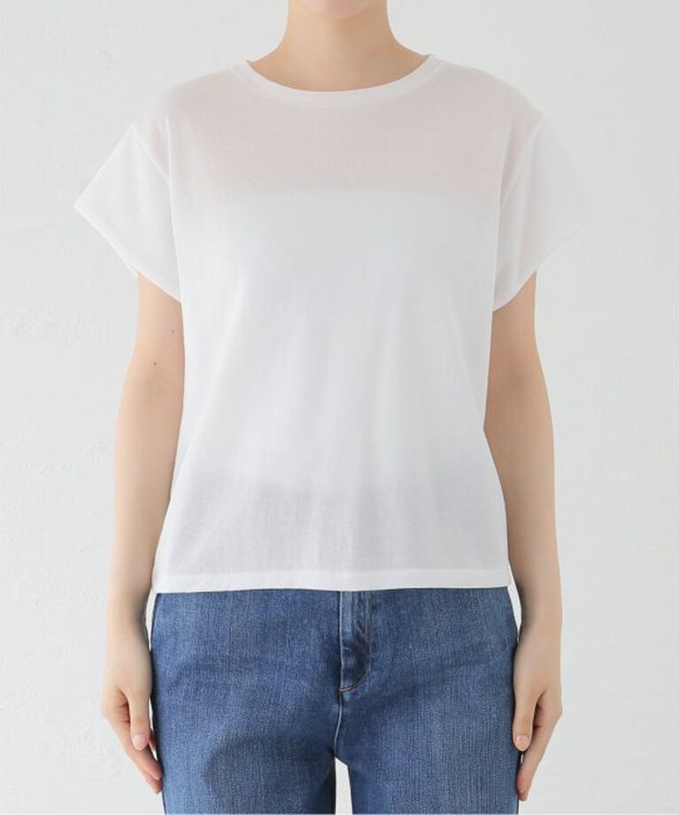 IENA「《追加予約》シアーミニ裏毛 Tシャツ」|Tシャツ・カットソー|