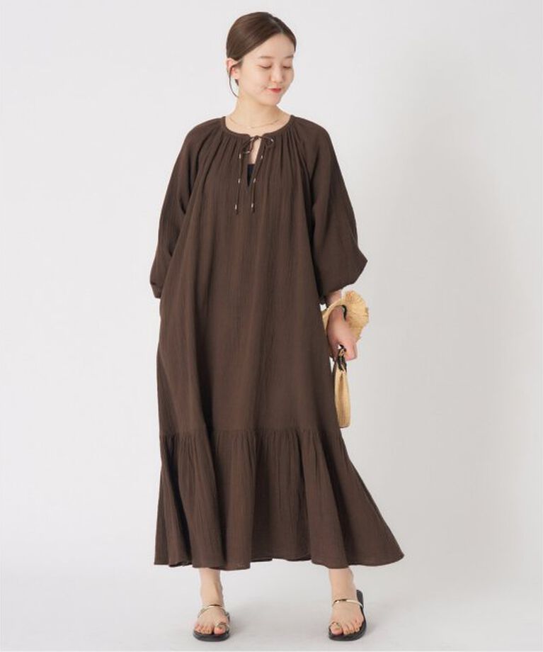 IENA「《予約》SARA MALLIKA × IENA 別注 DRESS」|ワンピース|