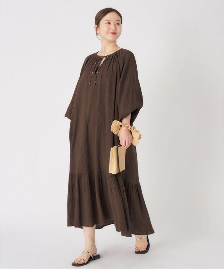 IENA「《予約》SARA MALLIKA × IENA 別注 DRESS」|ワンピース|