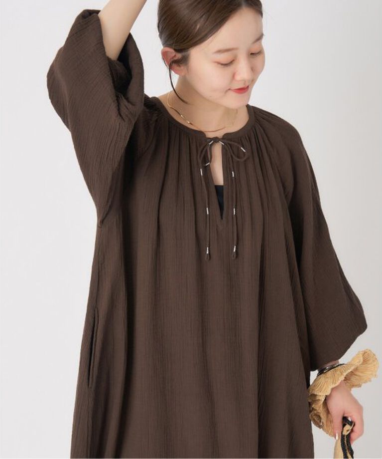 IENA「《予約》SARA MALLIKA × IENA 別注 DRESS」|ワンピース|