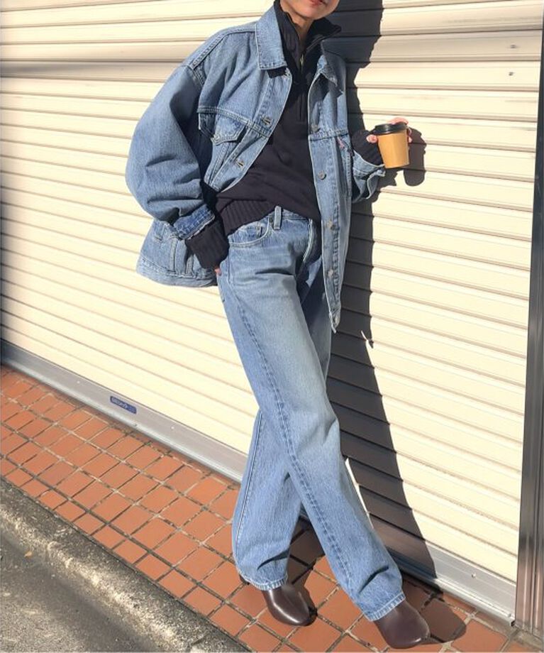 JOURNAL STANDARD relume「別注【LEVI’S/リーバイス】*relume XL TRUCKER：デニムジャケット」|デニムジャケット|