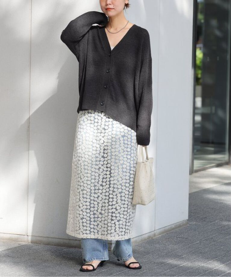 JOURNAL STANDARD relume「テープヤーンニュアンスVカーディガン」|カーディガン|