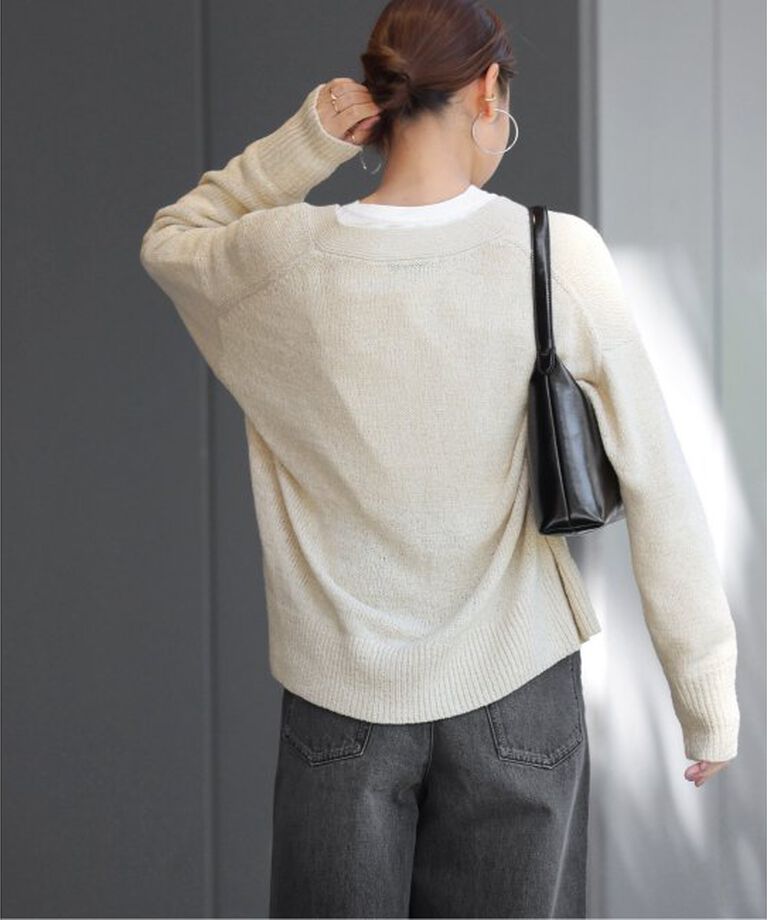 JOURNAL STANDARD relume「テープヤーンニュアンスVカーディガン」|カーディガン|