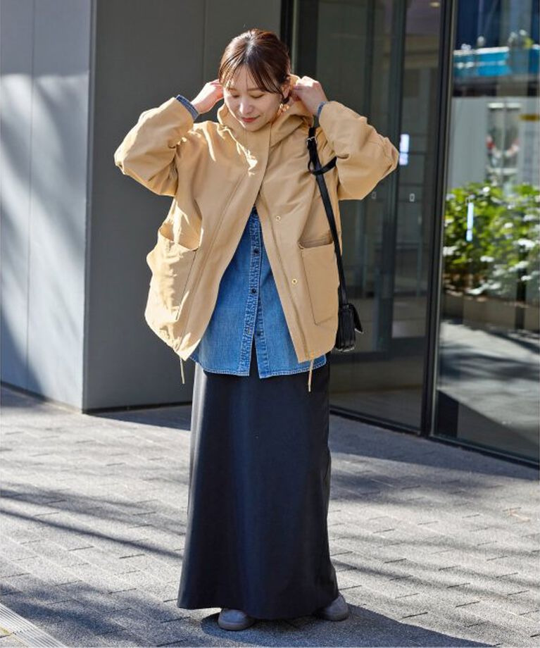 JOURNAL STANDARD「グログランZIPフードブルゾン」|その他|