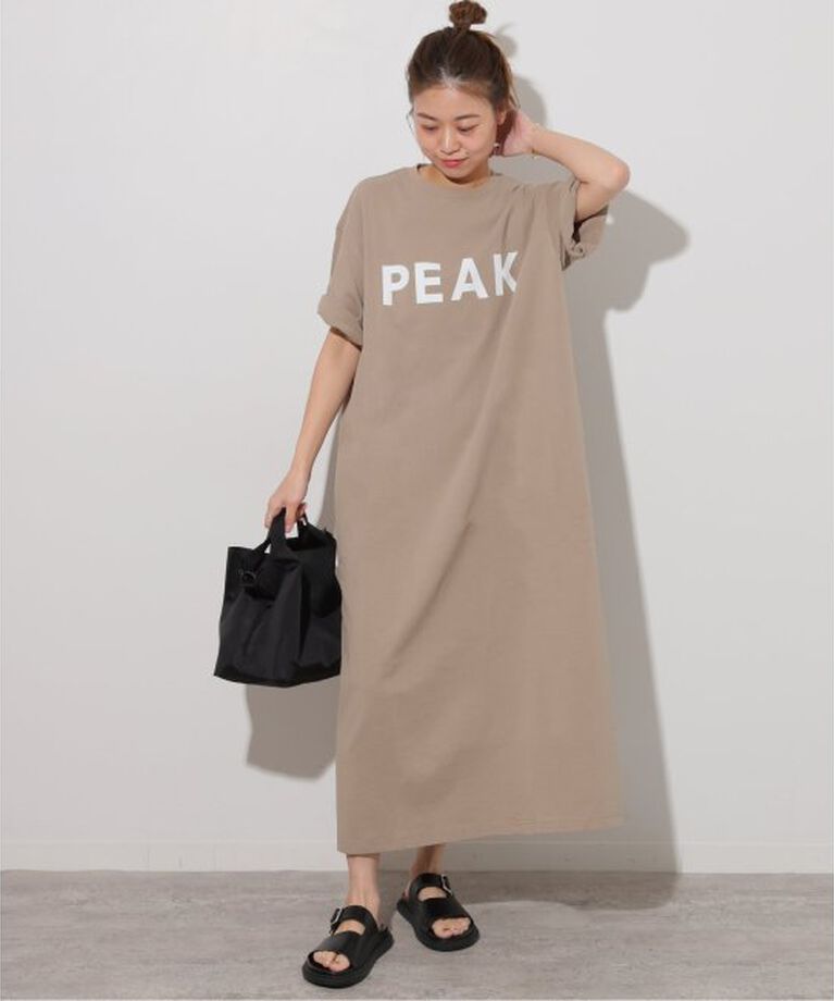 JOURNAL STANDARD relume「《追加》別注【Snow Peak/スノーピーク】Tシャツワンピース」|ワンピース|