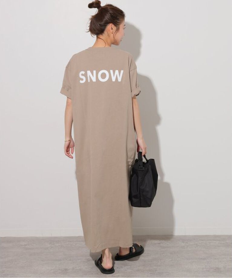 JOURNAL STANDARD relume「《追加》別注【Snow Peak/スノーピーク】Tシャツワンピース」|ワンピース|