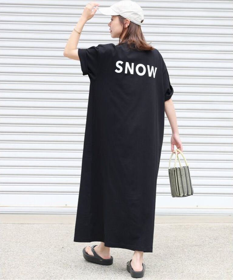 JOURNAL STANDARD relume「《追加》別注【Snow Peak/スノーピーク】Tシャツワンピース」|ワンピース|