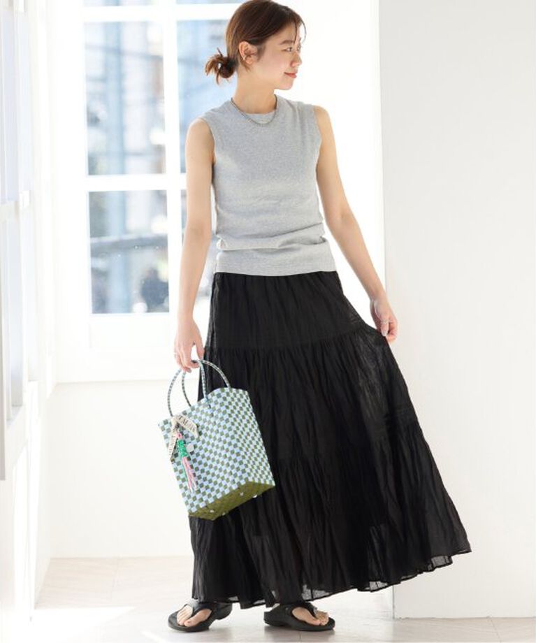 JOURNAL STANDARD relume「コットンボイルクリンクルティアードスカート」|スカート|