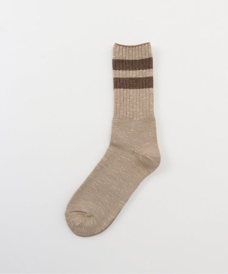 JOURNAL STANDARD「【ROSTER SOX / ロスターソックス】B LINE SOCKS：ソックス」|ソックス|ベージュ