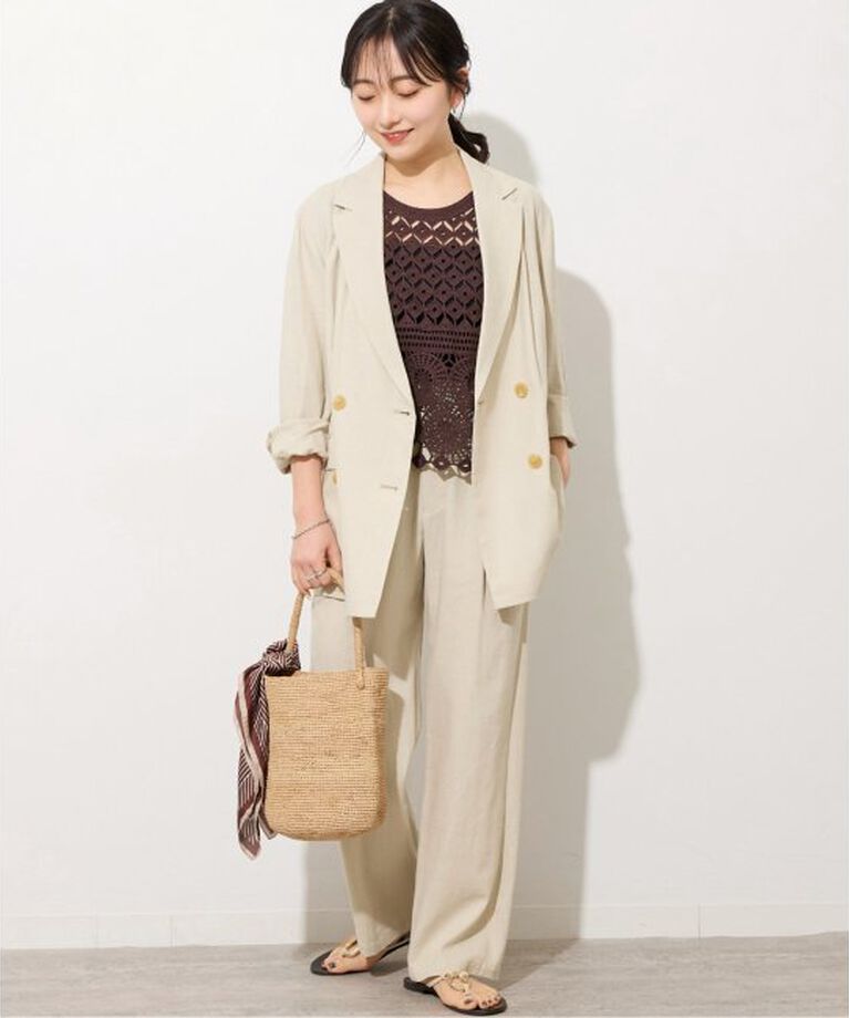 JOURNAL STANDARD relume「《追加》リネンレーヨンテーラードジャケット」|テーラードジャケット|