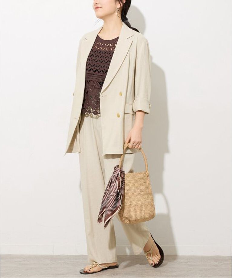 JOURNAL STANDARD relume「《追加》リネンレーヨンテーラードジャケット」|テーラードジャケット|