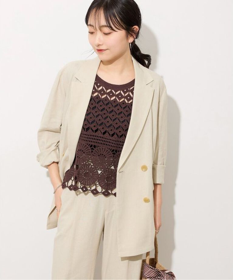 JOURNAL STANDARD relume「《追加》リネンレーヨンテーラードジャケット」|テーラードジャケット|