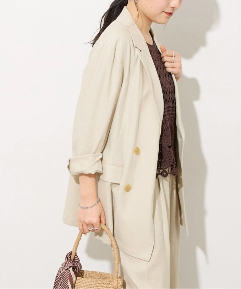 JOURNAL STANDARD relume「《追加》リネンレーヨンテーラードジャケット」|テーラードジャケット|