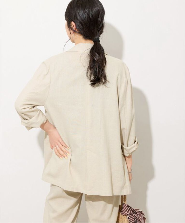 JOURNAL STANDARD relume「《追加》リネンレーヨンテーラードジャケット」|テーラードジャケット|