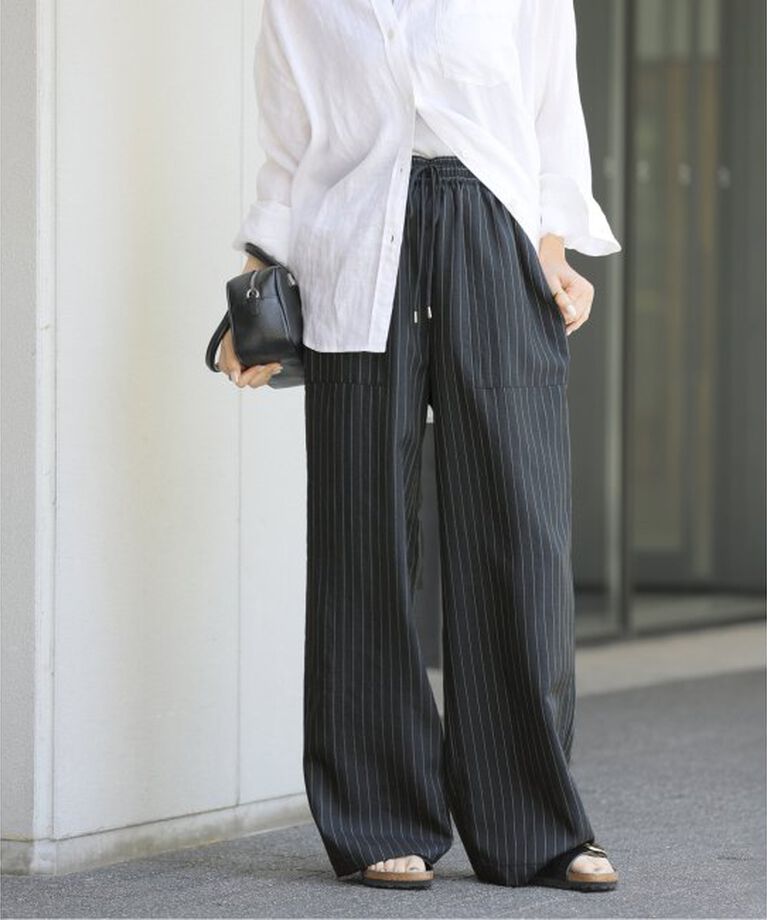 JOURNAL STANDARD relume「タンブラーブッチャーイージーパンツ」|その他|ネイビー A