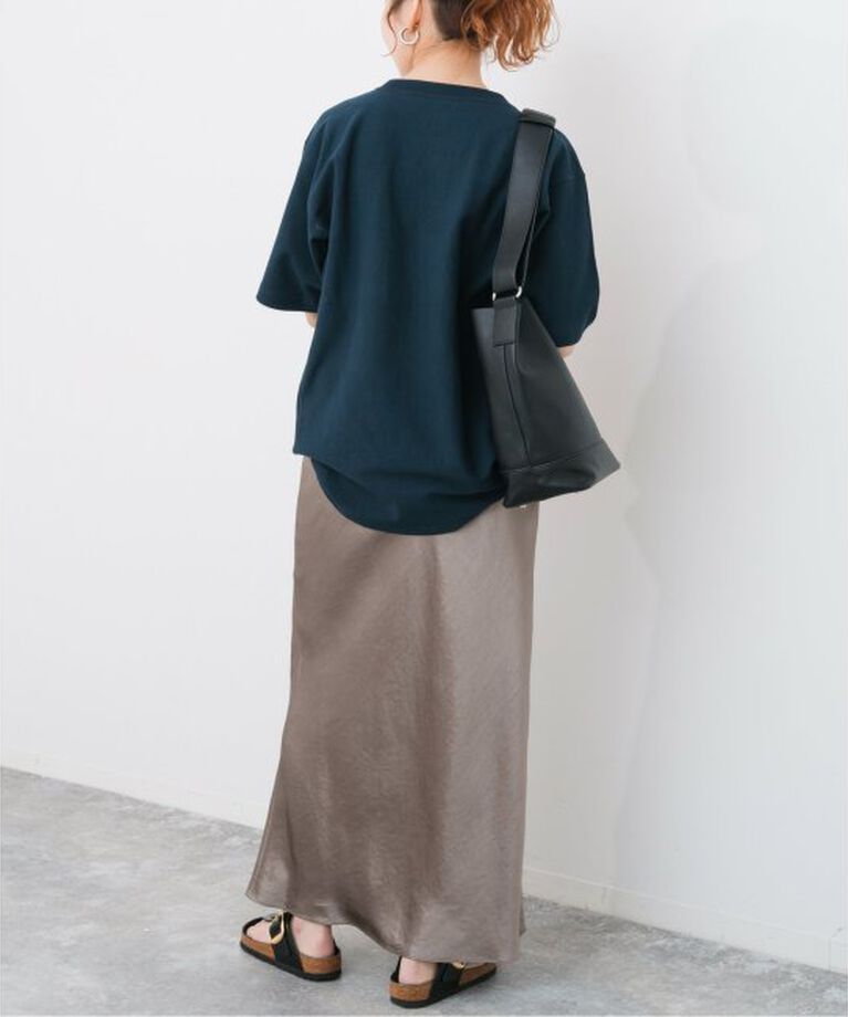 Spick and Span「《追加》サテンフレアスカート」|スカート|