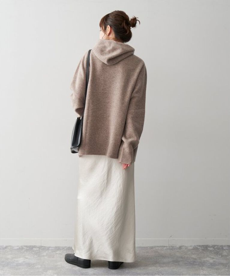 Spick and Span「《追加》サテンフレアスカート」|スカート|