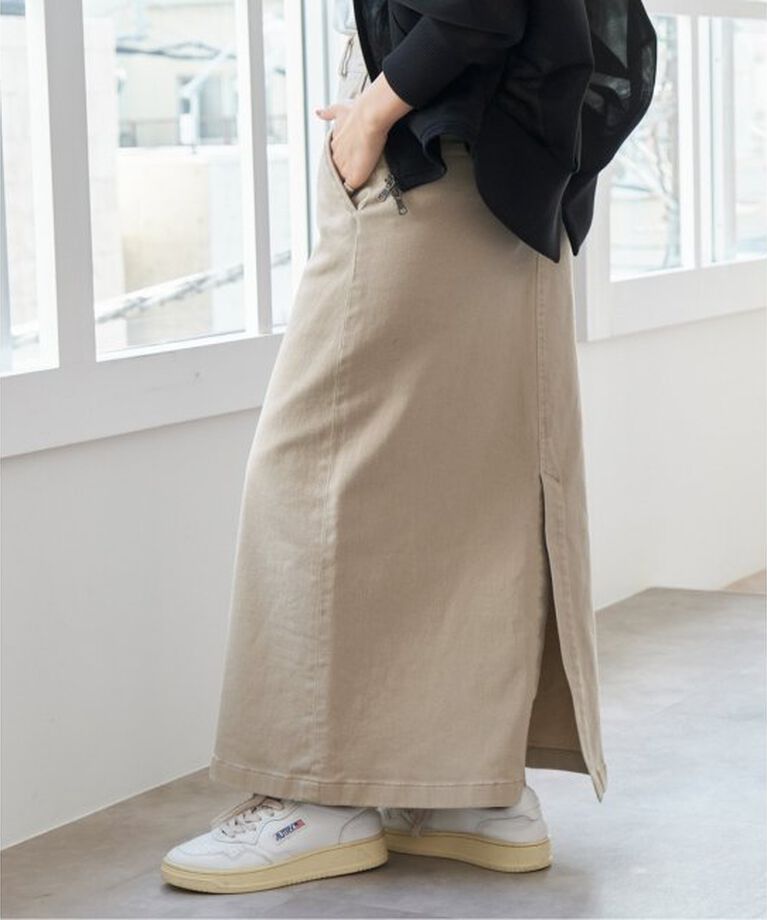 Spick and Span「ストレッチウォッシュスカート」|スカート|