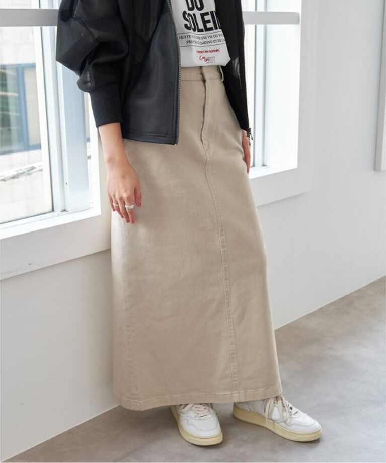 Spick and Span「ストレッチウォッシュスカート」|スカート|