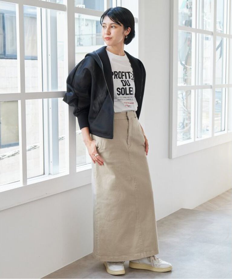 Spick and Span「ストレッチウォッシュスカート」|スカート|