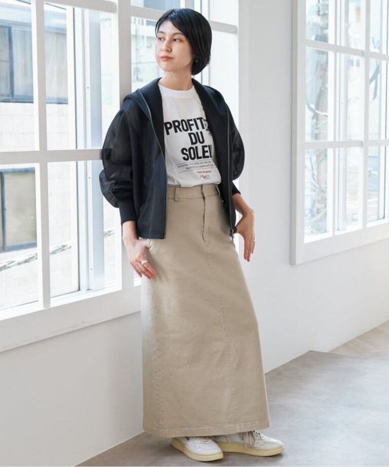 Spick and Span「ストレッチウォッシュスカート」|スカート|