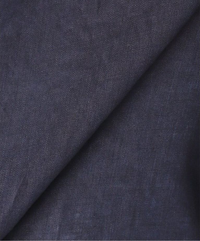 Spick and Span「《追加》80リネンカシュクールビッグシャツ」|シャツ・ブラウス|