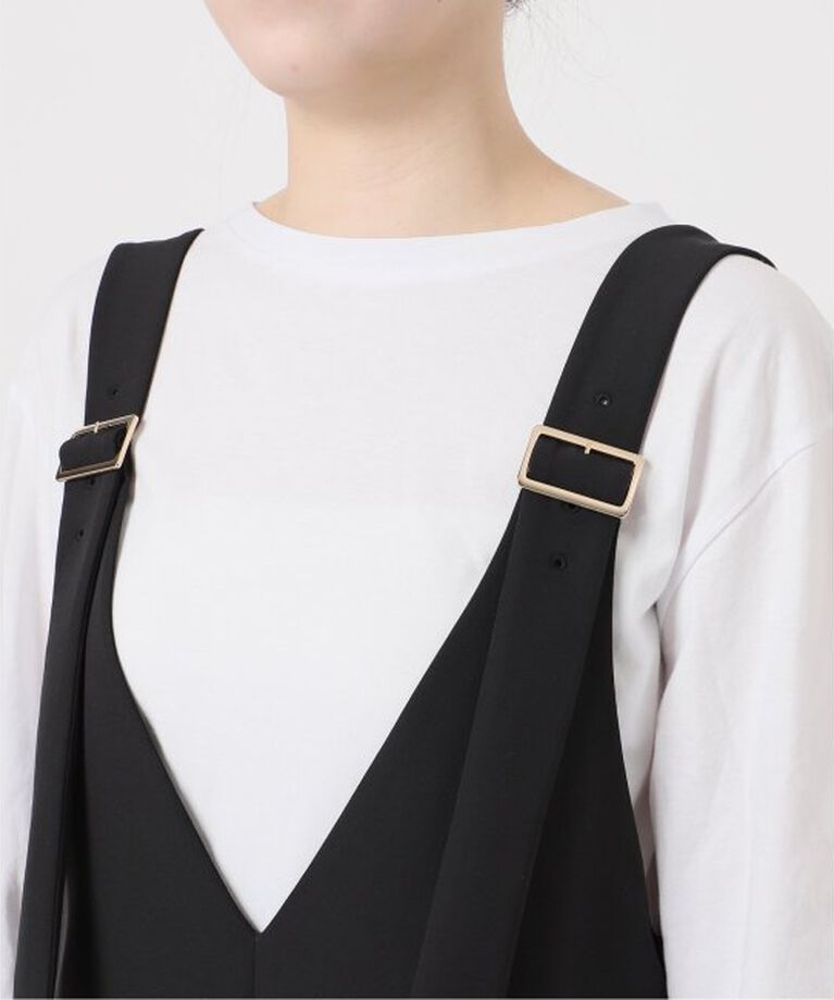 Spick and Span「バックル付きダブルクロスジャンスカ」|ワンピース|