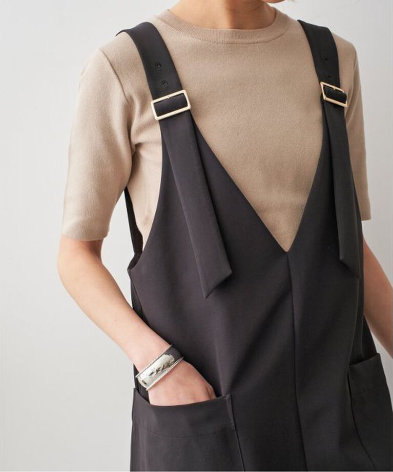 Spick and Span「バックル付きダブルクロスジャンスカ」|ワンピース|