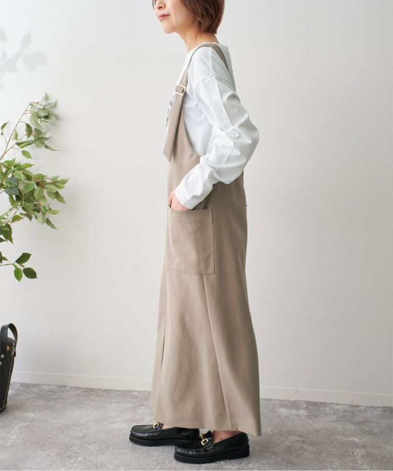 Spick and Span「バックル付きダブルクロスジャンスカ」|ワンピース|