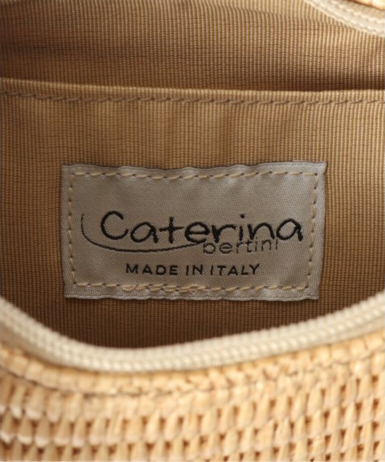 NOBLE「Caterina Bertini/カテリーナベルティーニ  ラフィアサークルバッグ」|ハンドバッグ|