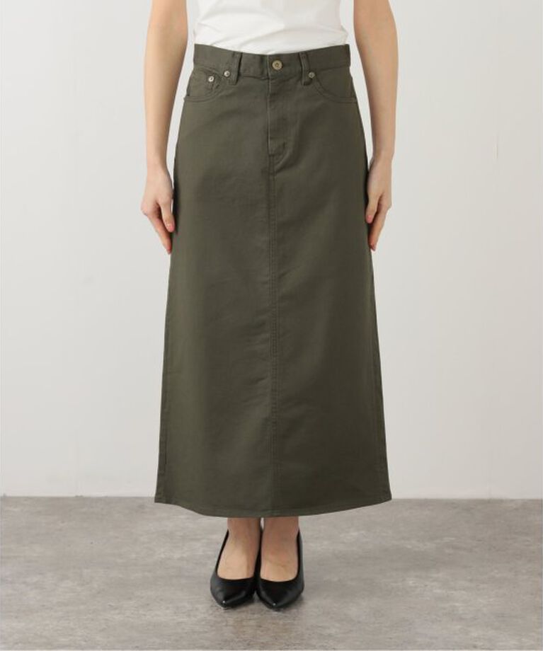 Spick and Span「チノストレッチAラインスカート」|スカート|