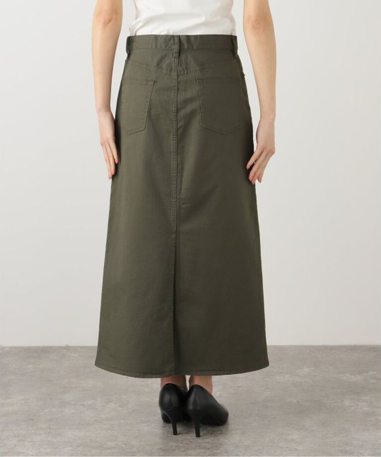 Spick and Span「チノストレッチAラインスカート」|スカート|