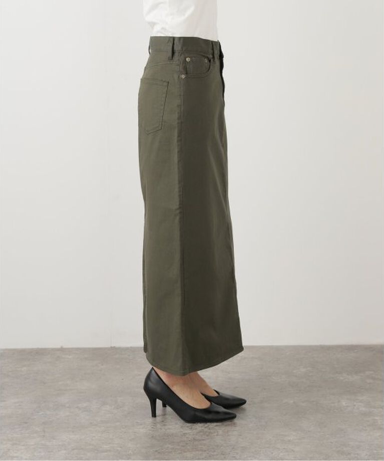 Spick and Span「チノストレッチAラインスカート」|スカート|