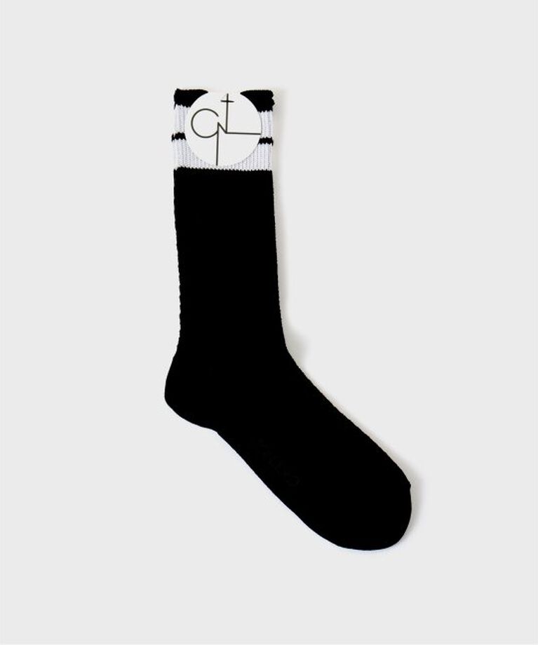 FRAMeWORK「CONLEAD Lace Line」|ソックス|ブラック