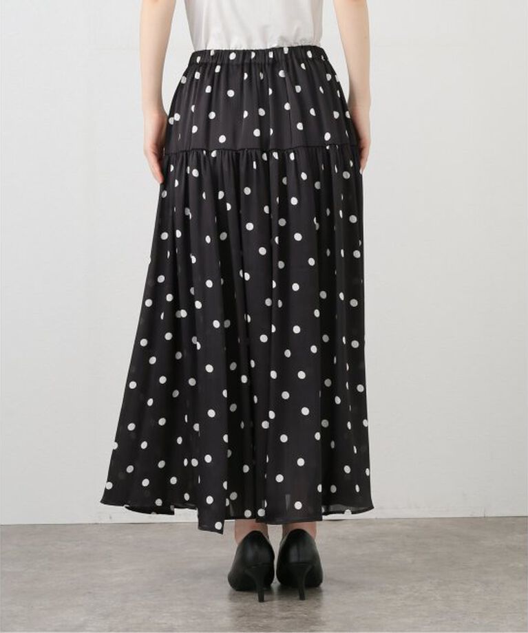 Spick and Span「ドットボリュームスカート」|スカート|