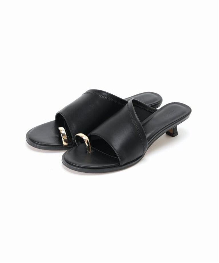 NOBLE「《WEB限定追加予約2》LE VERNIS/ルベルニ Toe ring sandals」|サンダル|