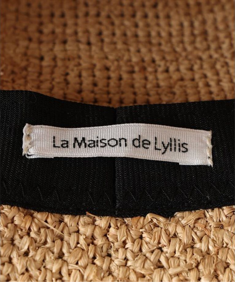 NOBLE「《予約》La Maison de Lyllis/ラメゾンドリリス BASKET」|ハット|