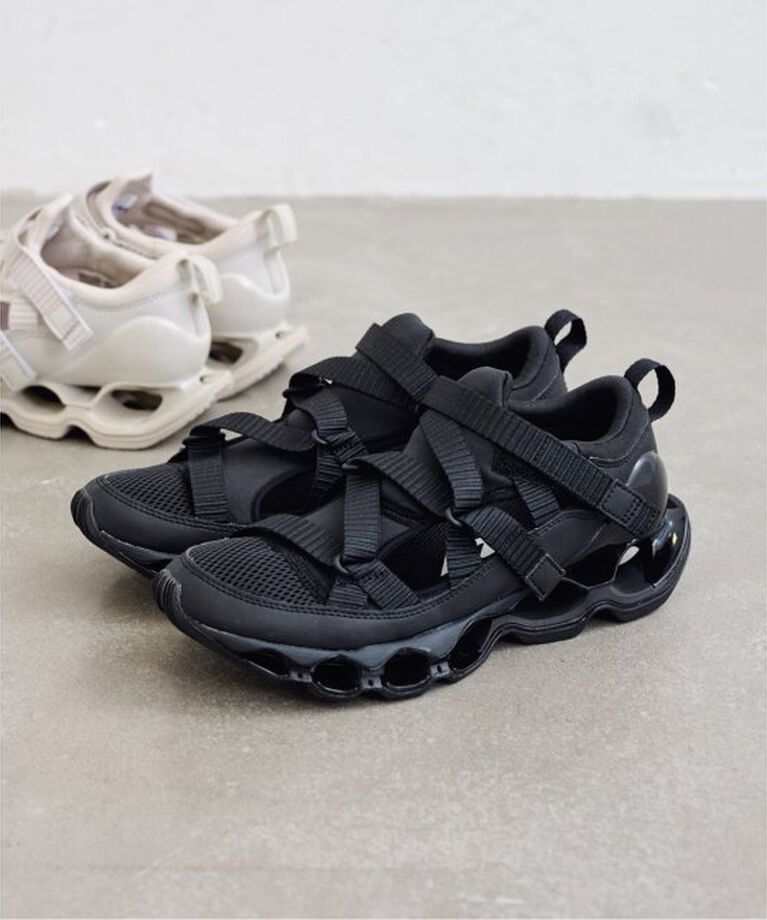 U by SPICK&SPAN「MIZUNO/ミズノ Wave Prophecy Strap」|スニーカー|ブラック