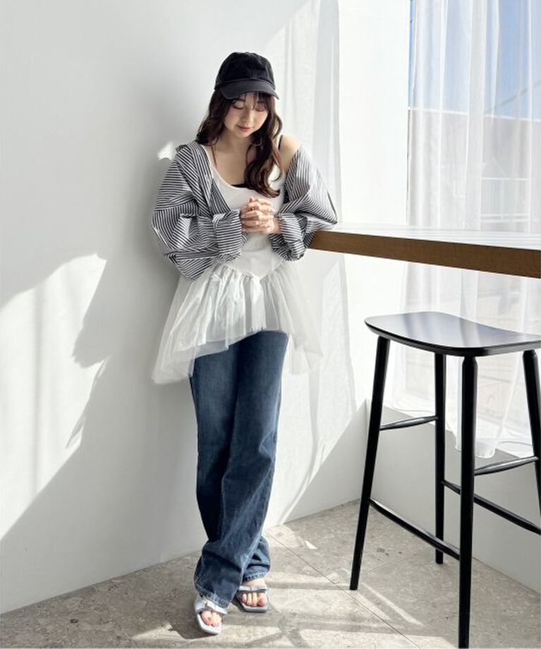  「《WEB限定》Le decore / ル デコレ lady ribbon サンダル」|サンダル|