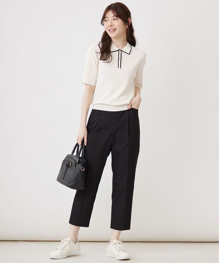 any SiS「【接触冷感・UVカット・撥水】クールタッチテーパード パンツ」|その他|