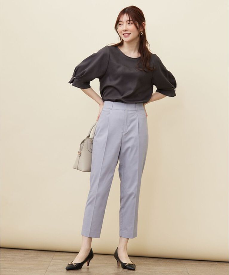 any SiS「【接触冷感・UVカット・撥水】クールタッチテーパード パンツ」|その他|