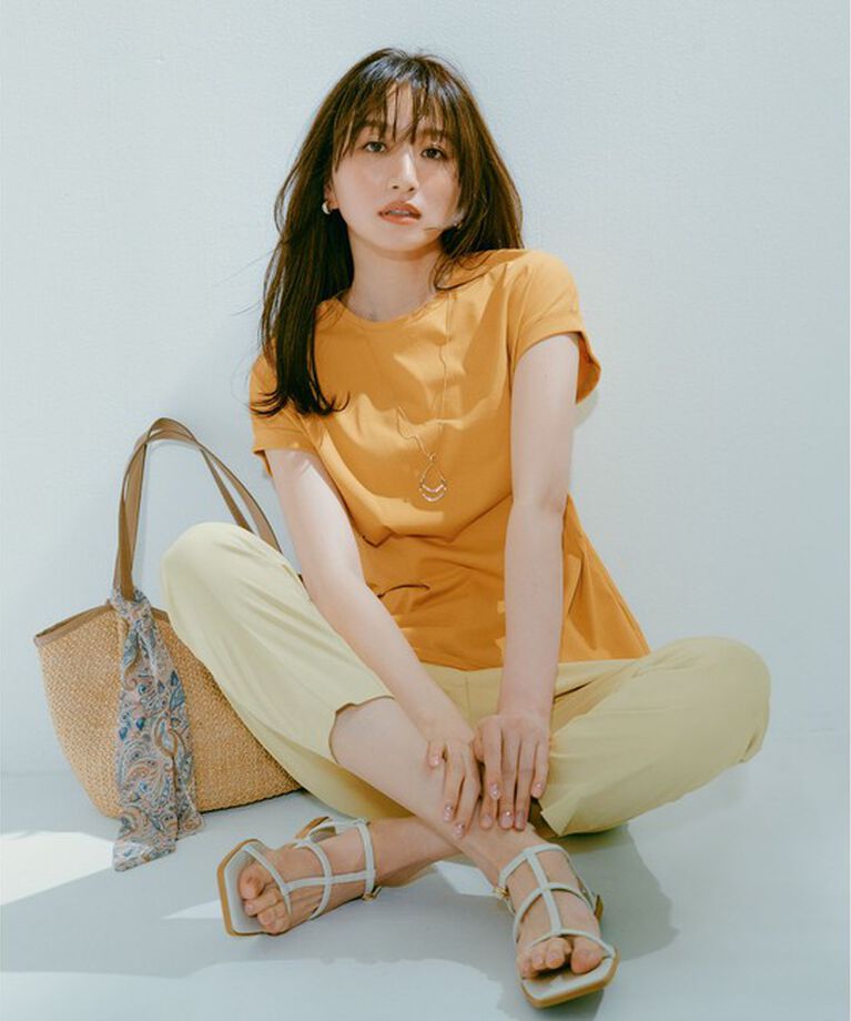 any SiS「【接触冷感・UVカット・撥水】クールタッチテーパード パンツ」|その他|